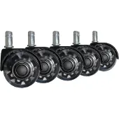 FineBuy 5er Set Rollen