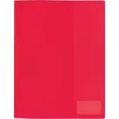 Herma Schnellhefter A4 rot transluzent PP 3St.