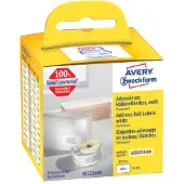 Avery Zweckform Adress-Etiketten Nr. ASS0722400, permanent, 1 x 260 Stück