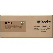 Actis TH-51X Tonerkartusche (Ersatz für HP 51X Q7551X; Standard; 13000 seiten; schwarz), 13000 Seiten, Schwarz, 1 Stück(e)