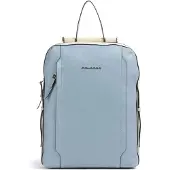 Piquadro Rucksack Lyra Laptop Backpack Light Blue - Beige