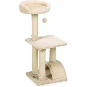 Beeztees Tanica - Kratzbaum - creme - 35x35x82 cm