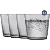 Zwiesel Glas Wasserglas Together Grau 367 ml (4-teilig)