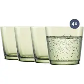 Zwiesel Glas Wasserglas Together Olivgrün 367 ml (4-teilig)