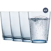 Zwiesel Glas Wasserglas Together Blau 548 ml (4-teilig)