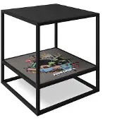 Roba PHOENIX Beistelltisch »«, rechteckig, BxHxT: 45 x 48 x 45 cm - schwarz
