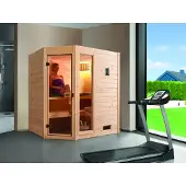 Weka Sauna "Valida Eck 1" ohne Ofen