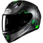 HJC C10 Aspa Integralhelm Grau M Grau M