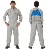 3M Mehrweg-Schutzanzug 50425L, Mehrweg-Schutzanzug, grau+blau, Gr. L