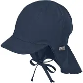 Sterntaler Schirmmütze mit Nackenschutz uni