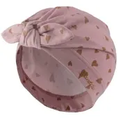 Sterntaler Knotenmütze Herzen in rosa | Gr.: 53 cm