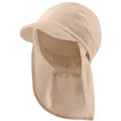 Sterntaler Schirmmütze mit Nackenschutz Struktur beige 1522510_935