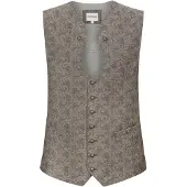 Stockerpoint Trachtenweste Tino in taupe | Gr.: 50