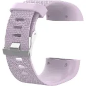 JTI Armband kompatibel mit Fitbit Surge, Hellviolett - L