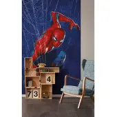 Komar Kindertapete "Marvel Spider-Man Spider Web" bedruckt glatt