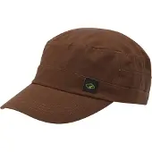 Chillouts Army Cap "El Paso Hat", Herren, braun, Baumwolle, unifarben, Caps Army Cap, verstellbar, funktionaler Look