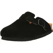 Scholl Clogs Fae Suede Damen Sp Black-Schuhgröße 42
