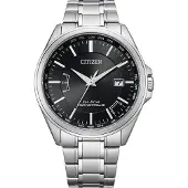 Citizen CB0250-84E Eco-Drive Funk-Solaruhr für Herren Schwarz Edelstahl