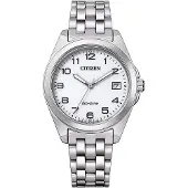 Citizen Uhr EO1210-83A ECO-Drive Damen Uhr Edelstahl/Weiß 33,5mm