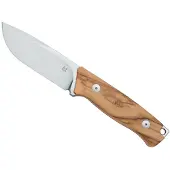 FOX Knives Rifle Windage FX-661 OL, Olive Wood feststehendes Messer, Raven Knives design