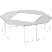 Snow Peak - Jikaro Fire Ring Table - Campingtisch metallic