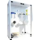 Hioshop Sammel Stand Vitrine Holz Glas Sintalo
