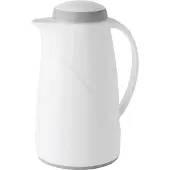 Helios Isolierkanne Wave 1 L Weiss, spülmaschinengeeignet