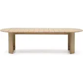 Natur24 Tisch Xoriguer 110 x 75 x 280 cm Eukalyptus