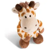 Nici Hängendes Giraffenkuscheltier 20 Cm Orange Orange One Size