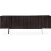 Ethnicraft Roller Max Indoor Anrichte Teakholz Schwarz