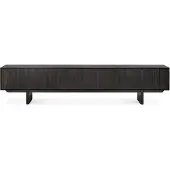 Ethnicraft Mosaic Indoor TV Anrichte Teakholz Off Black