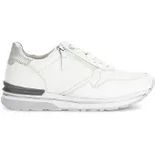 Gabor (0) Sportliche Schnürschuhe Damen 31393931363731 Weiß 37 1/2 EU