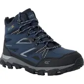 Regatta - Herren Wanderstiefel "Holcombe III" RG11300 (42 EU) (Marineblau/Stahlfarben)
