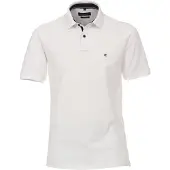 Casa Moda - Herren Polo-Shirt (004470), Größe:M, Farbe:Weiß (000)