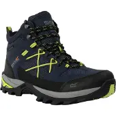 Regatta - Herren Wanderstiefel "Samaris III" RG9713 (39 EU) (Marineblau/Leuchtend Limone)
