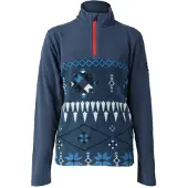 Brunotti Skipullover Pedroy Fleece Jungen Night Blue-Größe 176