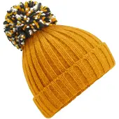 Beechfield - "Hygge" Mütze für Herren/Damen Unisex (Senfgelb)