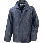 Result Herren Stormdri Regen-Überjacke / Regenjacke FK618 (XL) (Marineblau)
