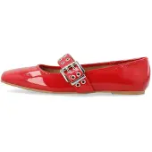 Bianco Mary Jane Schuhe in RedPatent | Gr.: 39