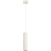 Sollux Pendelleuchte KARBON 1 beige 1xGU10 10W Aluminium 118x8x8cm