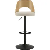 Ebuy24 (2er Set) Lucy Barhocker Stoff beige.