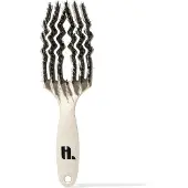 Hairlust Bürsten & Zubehör Curved Flex Detangler, White 1 Stk.
