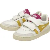 Gola Falcon Strap Sneaker Kids white/pollen/coral pink (WY) 33K