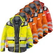 Kübler Sympatex Warnschutz Wetterjacke 1307