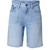 G-Star Viktoria Bermuda Short Raw Edge Sun Faded Blue Cape Größe: W26 | Kurze Sporthosen Outlet | Damen | Blau
