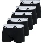 Adidas Unterhose Active Flex Cotton Herren Black 006 (5er-Set)-M