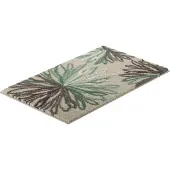 Grund Badematte "Art", rutschhemmend beschichtet, fußbodenheizungsgeeignet, florales Muster, elegante Badematte