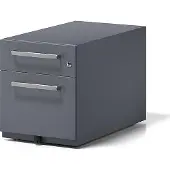 Bisley Rollcontainer Note, mit 1 Hängeregistratur, 1 Universalschublade