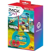 Games Switch Oniverse 4 Wheels + Smurfs Kart (code In Box)