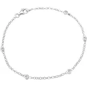 Elli Armband Klassisch Kristalle 925 Sterling Silber Elli Silber